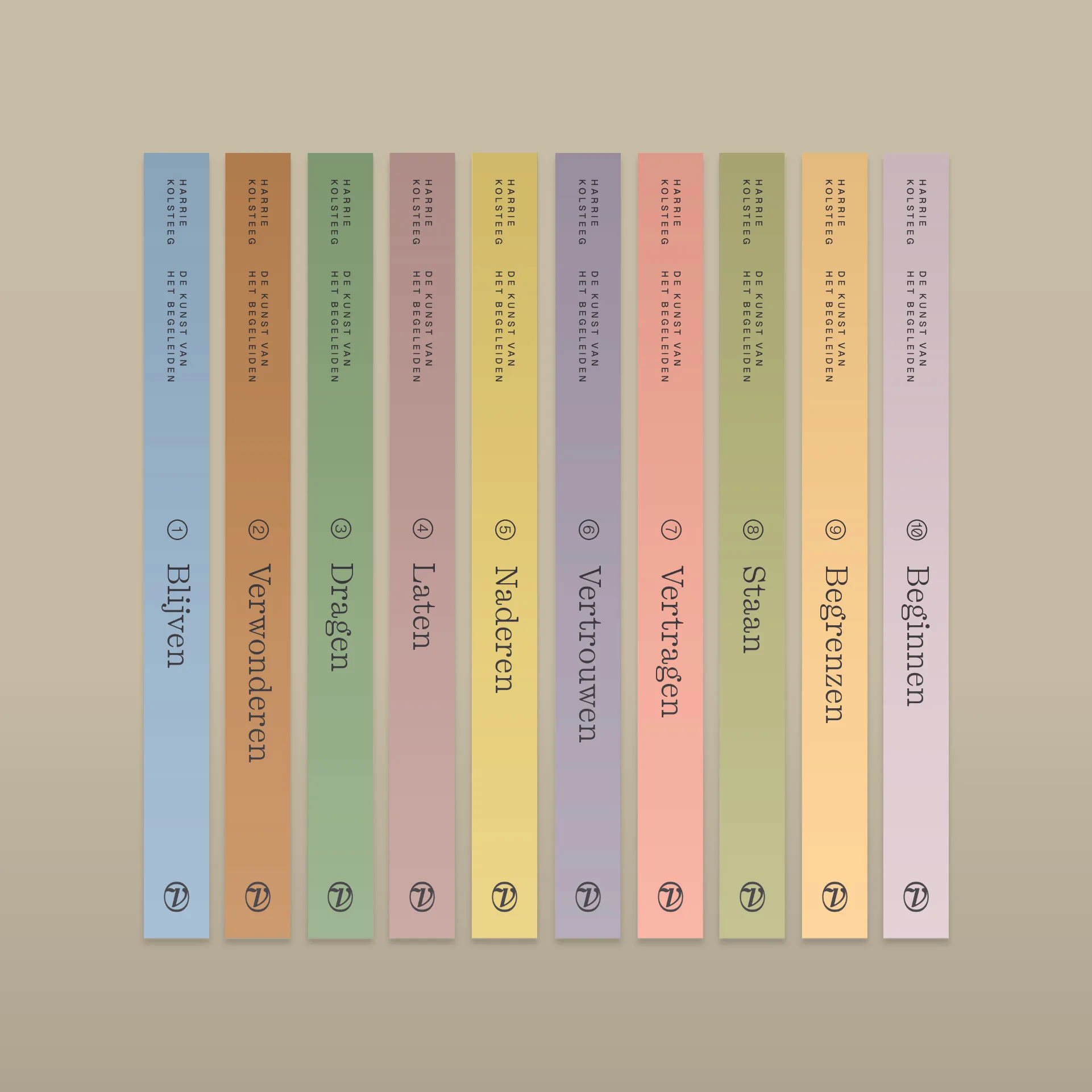 Boekenreeks De kunst van het begeleiden door Harrie Kolsteeg